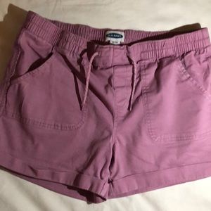 Purple shorts